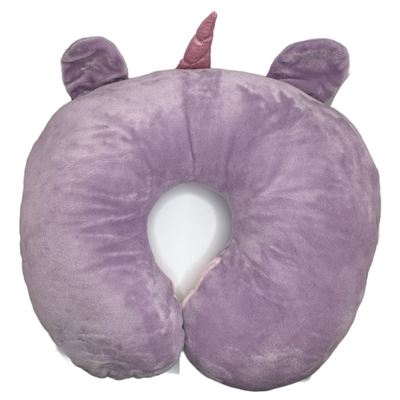 Unicorn Neck Pillow for Kids, Tweens, Teens, Adults - Picture 2 of 5